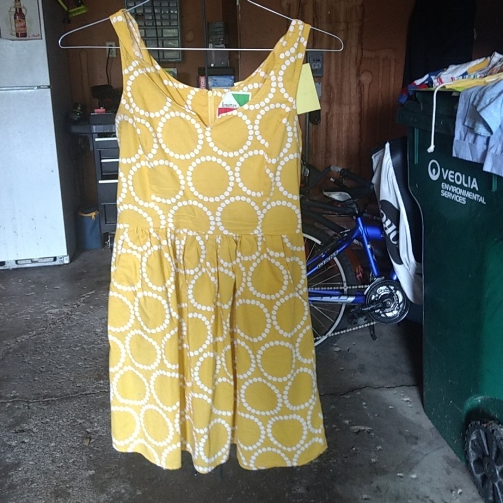 Modcloth yellow dress